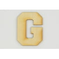 thumbnail image 1 of 1 Pc, 6 Inch X 1/4 Inch Thick Collegiate Font Wood Letters G Easy To Paint Or Decorate For Indoor Use Only, 1 of 2