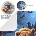 thumbnail image 2 of BZSMCE Dish Drying Mat Angre Brwon Bear and Pumpkin Design Drying Mats, 2 of 8