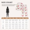 thumbnail image 4 of Fotbe a cow and a pig Pattern Long Sleeve Pajama Set for Women,Sleepwear Set,2-piece Loungewear Set,Soft PJs Comfy Nightwear with Pockets-X-Large, 4 of 7