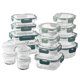 thumbnail image 1 of Set de recipientes para comida COOK WITH COLOR Premium, 32 unidades Vidrio borosilicato, 1 of 7