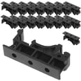 thumbnail image 1 of NIYANGLE 1 Set Of Din Rail Bracket Mounting Clips Nylon Black For Performance, 1 of 7