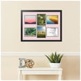 thumbnail image 2 of ArtToFrames Collage Photo Picture Frame with 6 - 6x8" Openings, Framed in Black with Hollyhock and Black Mats (CDM-3926-1018), 2 of 8