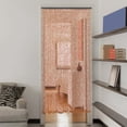 thumbnail image 4 of 52 Strings Bamboo Wood Beaded Curtain Bamboo and Wooden Doorway Curtain Door Curtain for Home Doorways, 4 of 17