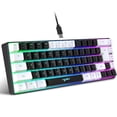 thumbnail image 1 of Teclado HXSJ V200 Mini Teclado para Juegos K68 RGB, 1 of 8