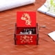 thumbnail image 5 of Caja de Música Manivela Bsvklp Exquisita Retro Dragón Rojo, 5 of 8