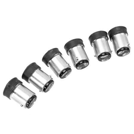 

Lampholder Converter 6 Pcs Converters B15 to E14 Base Adapter Screw LED Light Bulb Socket Plastic