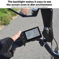 thumbnail image 3 of Panel de Pantalla Lcd de Bicicleta Eléctrica, Diseño de retroiluminaciónica de bicicleta eléctrica S866 Pantalla lcd 22.2 mm de diámetro de soporte paraparar impermeable, 3 of 7