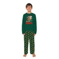 thumbnail image 4 of Matching Christmas Pajamas For Family With Gingerbread Oh Snap, Cotton And Polyester, Handy Pockets, 4 of 7