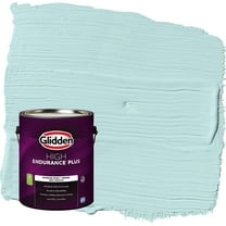 Glidden HEP Aqua Whisper / Blue Eggshell Interior Paint with Primer, 1 Gallon