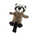 thumbnail image 1 of Couvre-chef de Conducteur de Club de Golf en Peluche Douce, Couvre-Chefs, Femmes Raccoon, 1 of 8