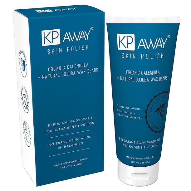 KPAWAY Skin Polish Physical Exfoliating Body Wash for Keratosis