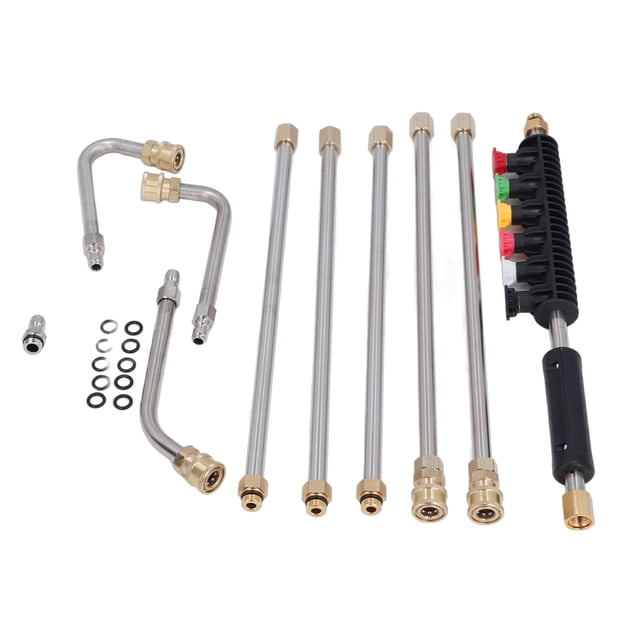 Varilla De Extensión Para Lavadora A Presión, Acero Inoxidable Robusto, 3 Métodos De Extensión Diferentes, Varilla De Extensión Para Lavadora A Presión Para Revestimiento