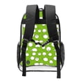 thumbnail image 2 of Sikiie Funny Sheep Doing Yoga Clear Backpack, Transparent Bookbag for School for Women Men, Capacity Clear Bag for College, Travel, 2 of 7