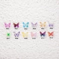 thumbnail image 3 of 48 Pcs Butterfly Bowknot Nail Charms Kit, 3D Mix Color Butterflies Shape Bows Nail Art Decorations, Butterfly Nail Charms for DIY Crafts Design, 3 of 7