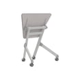 thumbnail image 3 of Safco Products Learn Nesting Trapezoid Desk, Small Corner Desk for Classrooms & Custom Classroom Layouts (Pebble Gray), 3 of 3