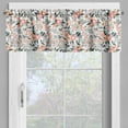 thumbnail image 2 of Ambesonne Garden Art Window Valance, Flowering Field, 54" X 12", Charcoal Grey Mustard, 2 of 5