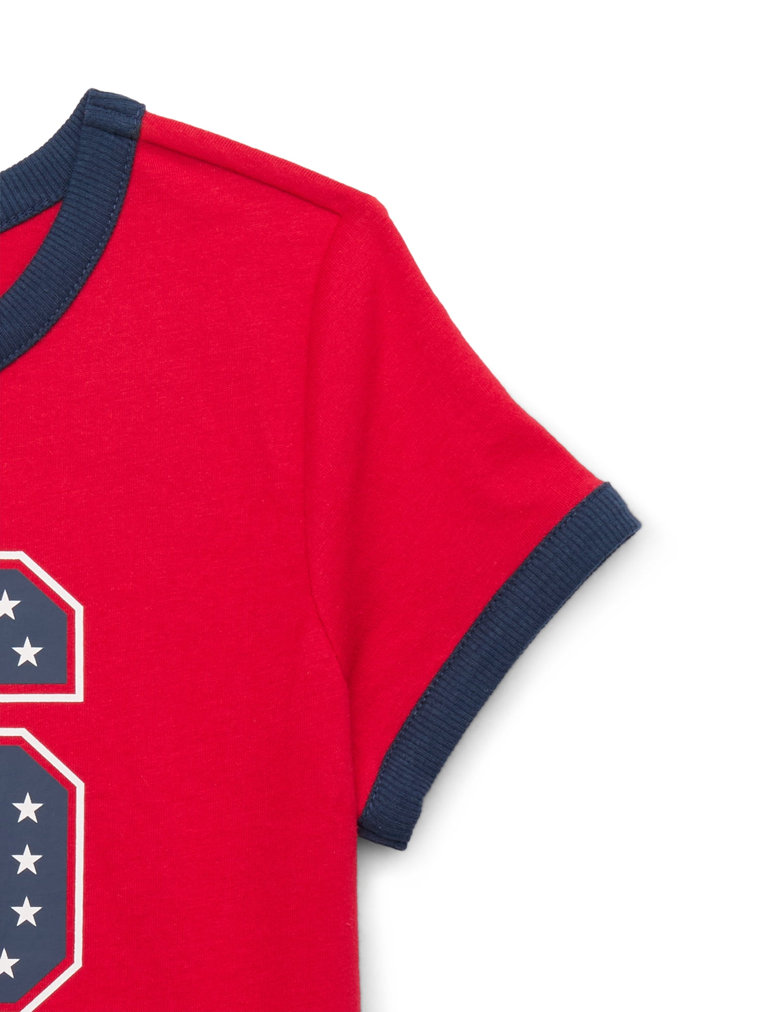 Way to Celebrate! Girls Americana 76 Tee, Sizes 4-18