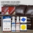 thumbnail image 2 of Kit de Limpieza y Mantenimiento de Cuero Jaysuing con Cera de Carnauba para Sofás, Sillones y Asientos de Vehículo, Incluye Esponja y Toalla de Microfibra, 109.5g, 2 of 6