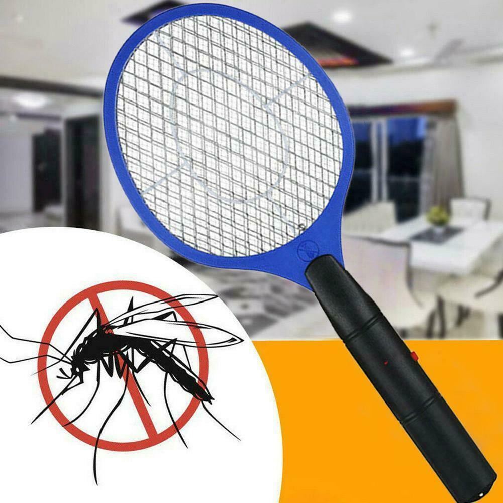 Electric Handheld Cordless Mosquito Racket Fly Insect Swatter Zapper
