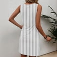 thumbnail image 2 of Ytndtr Summer Dress for Womens 2026 Crew Neck Sleeveless Tank Sundress Casual Beach Vacation Mini Dress, 2 of 6