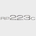 thumbnail image 1 of Ranger Boat Raised Emblem Decal 302660 | RP 223 C Silver Sticker, 1 of 4