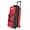 red, variant on WOLT Bowling Ball Bag 3 Ball Roller Bowling Bags with Wheels Separate Shoe Compartment Retractable Handle Extends to 38’’ Blue