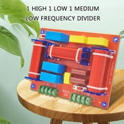 400W 3 Way Audiophiles Speaker Crossovers Filters with Adjustable Treble and Bass Frequency Divider Distributor