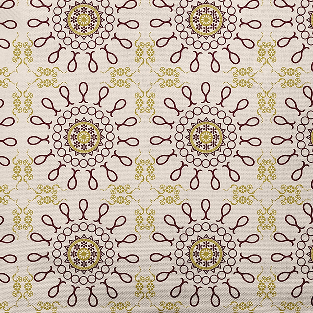 Simply Daisy 16" x 16" Sun Tile Decorative Throw Pillow, Pomegranate