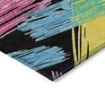 thumbnail image 4 of Addison Rugs Chantille Indoor/Outdoor Transitional Stripes Black Washable Rectangle Rug, 8' x 10', 4 of 6