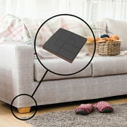 Slipstick GorillaPads 4 Inch Non Slip Furniture Gripper Pads (Pre-Scored to Cut to Size) Stops Sliding and Protects All Hard Floor Surfaces, Optional Self-Stick Adhesive, Square, CB140