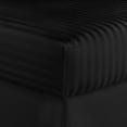 thumbnail image 5 of Home Sweet Home Dream LifeStyle Luxury Hotel Stripe 4-Piece 1200 Thread Count Black Stripe 100% Egyptian Cotton Sateen Sheet Set, Queen – Deep pocket, 5 of 5