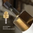 thumbnail image 4 of Perceuse de Comptoir, Diamètre de Coupe 18 à 24mm Résistant à l'Usure Perceuse Hexagonale pour Outils Électriques, 4 of 7