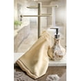 thumbnail image 4 of Monogrammed Gifts, Fingertip Towels, 11 x 18 Inches - Set of 4- Decorative Golden Brown Embroidered Towel - Extra Absorbent 100% Cotton- Personalized Gift- For Bathroom/ Kitchen- Initial D (Ivory), 4 of 6