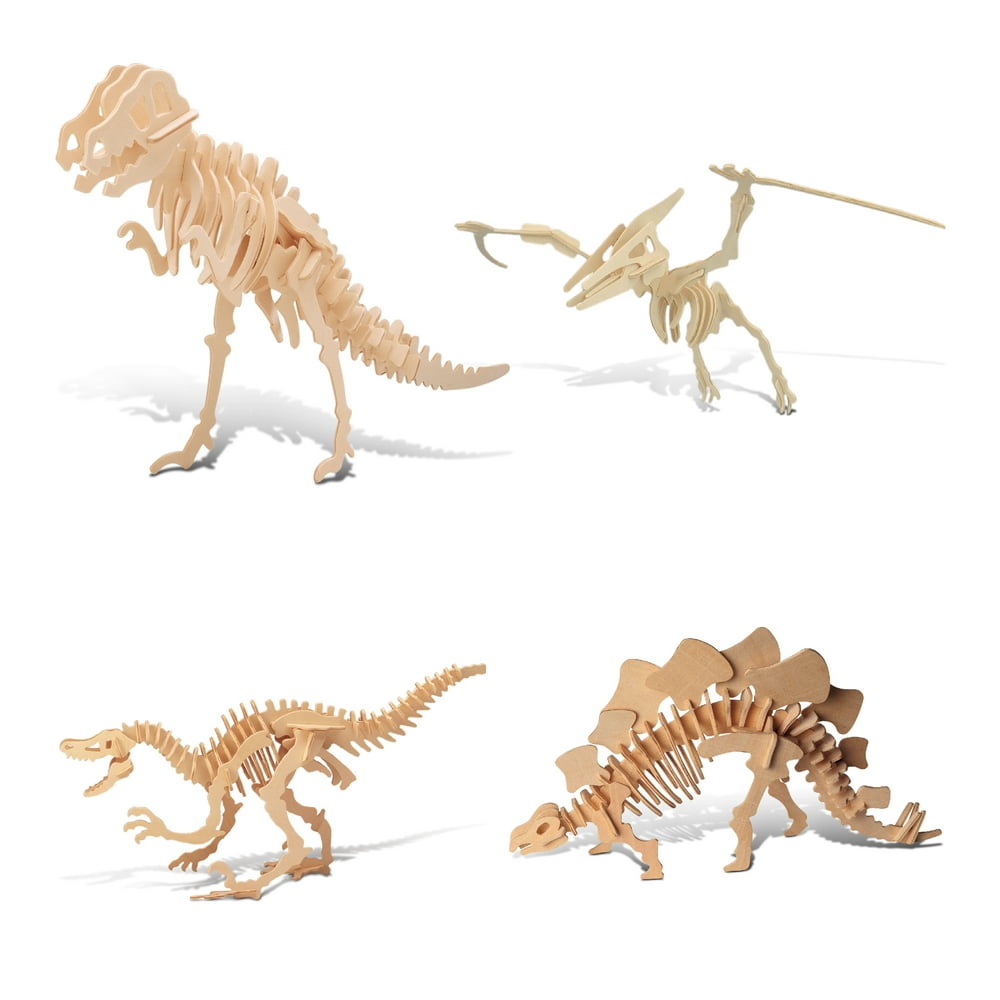 Puzzled Tyrannosaurus, Pteranodon, Velociraptor ...