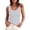 Light Gray, variant on Women's Tank Top Summer Sleeveless Top Ribbed Fitted Wide Necked Shirt Basic Blouse The Coat Women Reflective Outerwear Fashion for Women Lined Vest Women's Vest Vest with Fringe