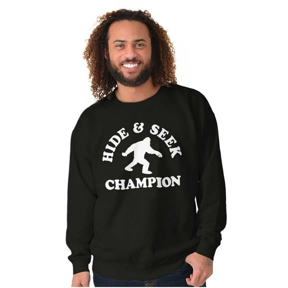 Bigfoot the Hide and Seek Champion Unisex Plus Fleece Graphic Sweatshirt Brisco Brands 2X
