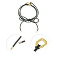 thumbnail image 4 of Unique Bargains 1Pc Adjustable Waist Belt Fashion Tie Pattern Adjustable Waist Cord Black, 4 of 5