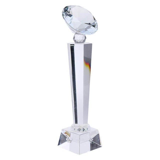Customized Crystal Trophy Cup Encourage Souvenir Winner Trophy Achievement Prize Award Diamond