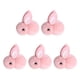 thumbnail image 1 of Juguetes De Conejito Bunny Toys DIY hecho a mano conejito de Pascua azul gris decoraciones de Pascua (rosa) Likrtyny libre de BPA, 1 of 7