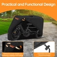 thumbnail image 4 of Funda para triciclo Kovshuiwe, 190 x 76 x 112 cm, impermeable y resistente a los rayos UV, 4 of 6