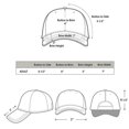 thumbnail image 2 of Gorra de béisbol Gelante Classic ajustable unisex negra, 2 of 7