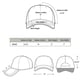 thumbnail image 2 of Gorra de béisbol Gelante Classic ajustable unisex negra, 2 of 7