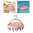 thumbnail image 4 of Percha de clip con clips, rejilla de secado de calcetines para ropa interior, percha para ropa interior, 4 of 5