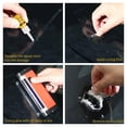thumbnail image 4 of Maytalsory 2Pcs Réparation Automobile Verre Fluide Pare-Brise DIY Fissure Résine Outil Fixer Voiture Noir Blanc 7cm 1Set, 4 of 6