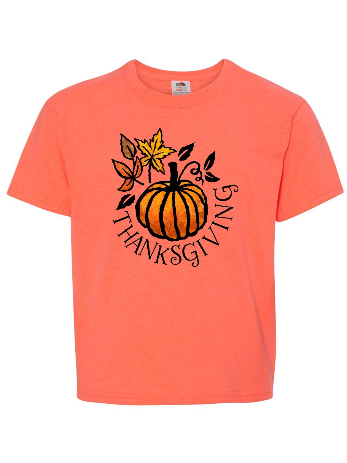 Fall Thankful Pumpkin Short-Sleeve Unisex T-Shirt