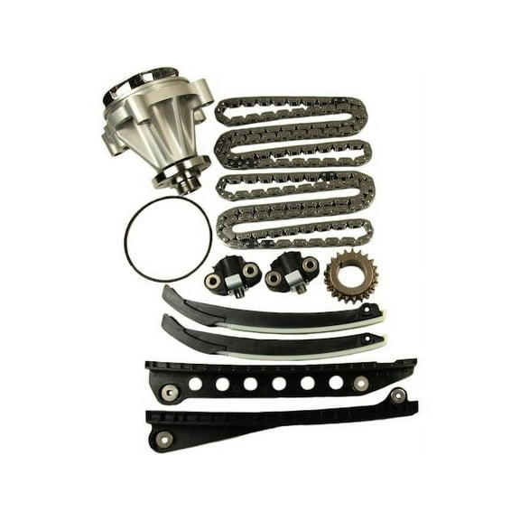 Timing Chain Kit and Water Pump - Compatible with 2002 - 2006, 2009 - 2014 Ford Expedition 5.4L V8 2003 2004 2005 2010 2011 2012 2013