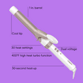 thumbnail image 4 of Conair Double Ceramic 1" Curling Iron, Creates Classic Curls For Short to Long Hair, 4 of 10