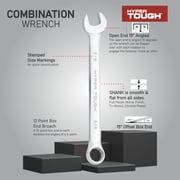 Hyper Tough 6-Piece SAE Combination Wrench Tool Set, Hand Tools