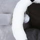 thumbnail image 5 of Cama cerrada para gatos Casa antideslizante Cesta para perros pequeños y cálidos en invierno (Orejas rosadas L), 5 of 7