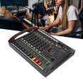 thumbnail image 1 of Mezclador De Audio Profesional, Sistema De Consola De Placa De Sonido De 8 Canales Con Efectos DSP E Interfaz De Audio USB, Mezclador De DJ Digital Para Karaoke, Estudio, 1 of 7